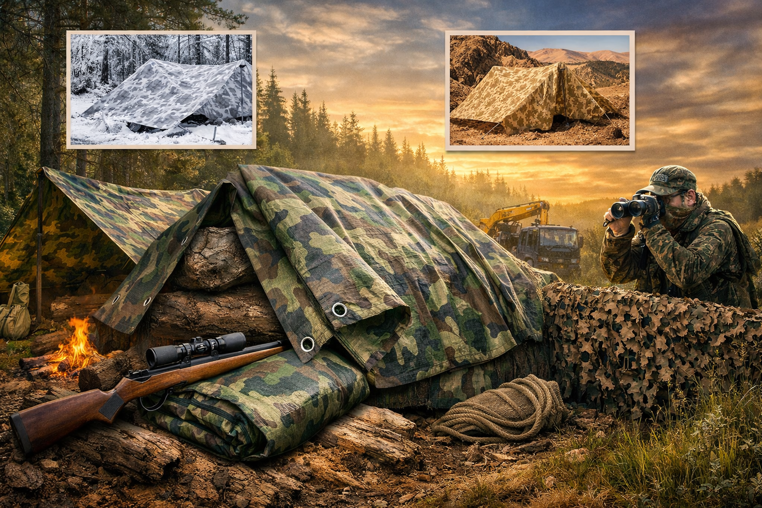 Tarnplanen: The Ultimate Guide to Smart Camouflage Tarps