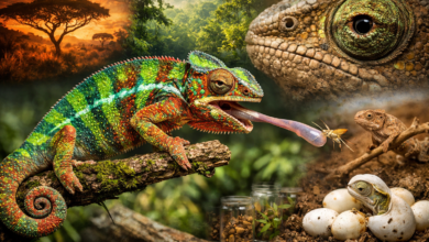 Chameleónovité: Masters of Color and Adaptation