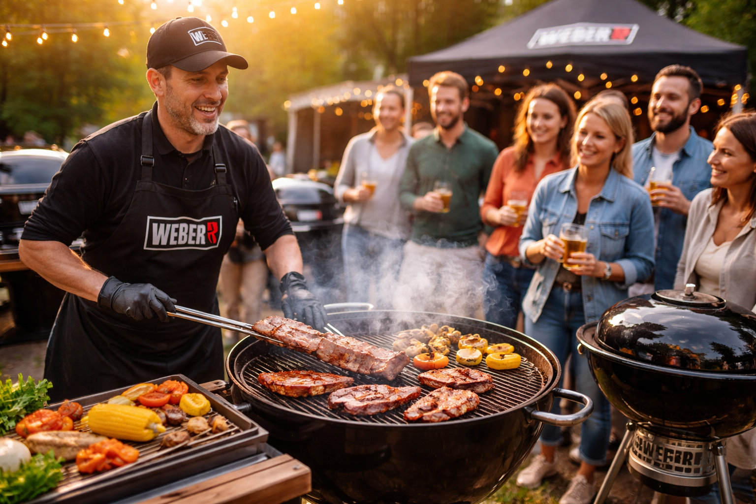 Weber Grillvorführung – Live Grilling Experience, Tips & Techniques