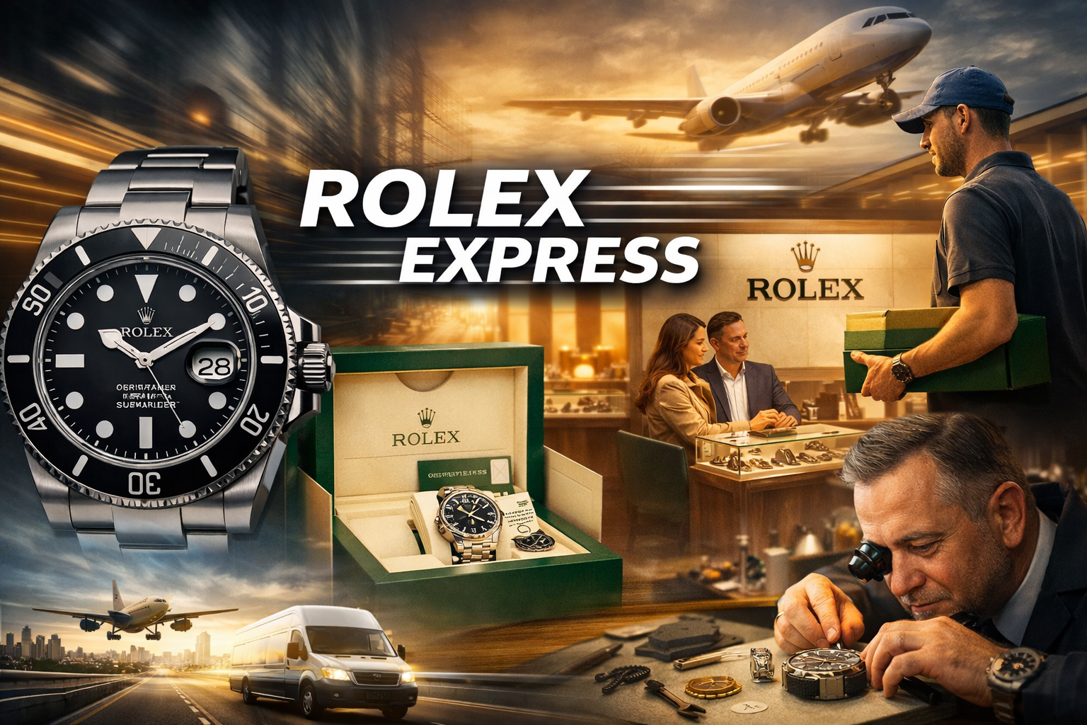 Rolex Express: Speed, Trust, and Luxury Combined