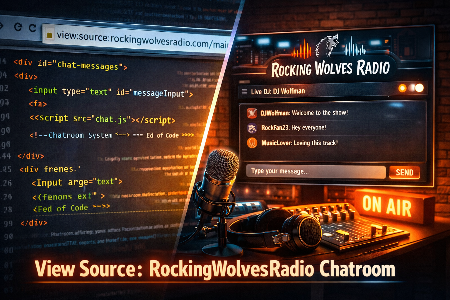 View:Source:RockingWolvesRadio.com Chatroom Guide